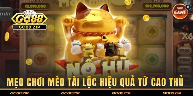 Mẹo chơi Mèo Tài Lộc từ dân chuyên tại GO88